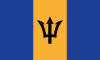 Barbados Printable Flag Picture