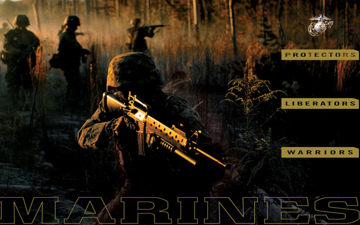the few the proud the marines background