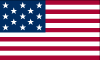 13-Star USA  Historic (United State of America) Printable Flag Picture