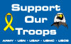 Support Our Troops Printable Flag Picture